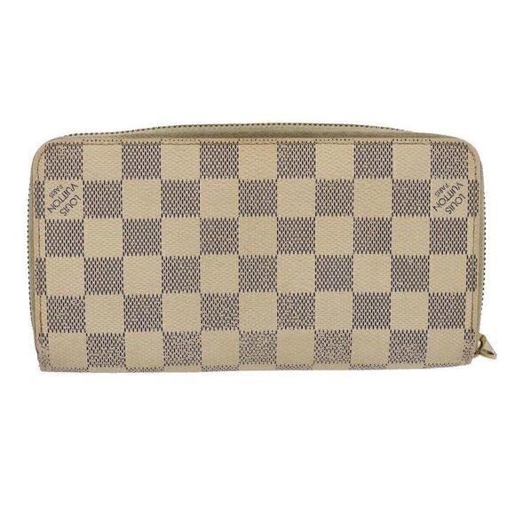 LOUIS VUITTON Damier Azur Zippy Wallet Long Wallet - Picture 2 of 12